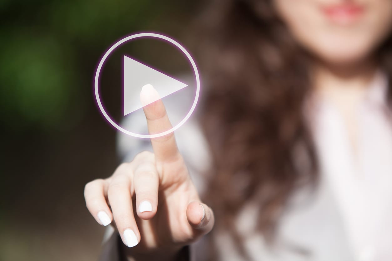 video and finger