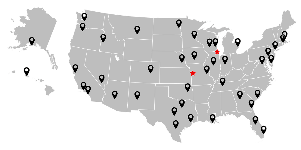 National Locations
